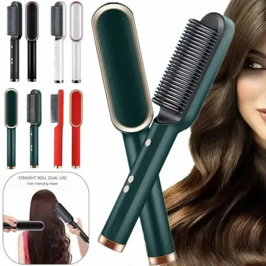 Hair Straightener Brush – Random Color